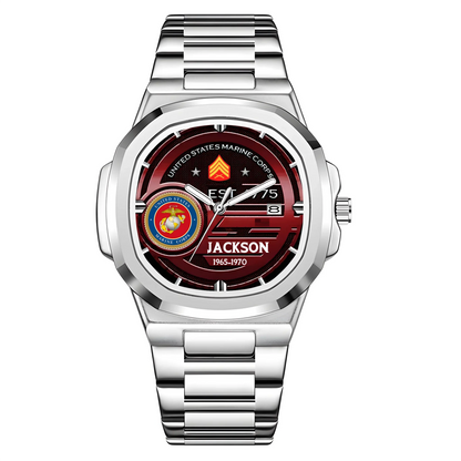 Customized U.S. Military Badge Watches - Gifts for Soldier